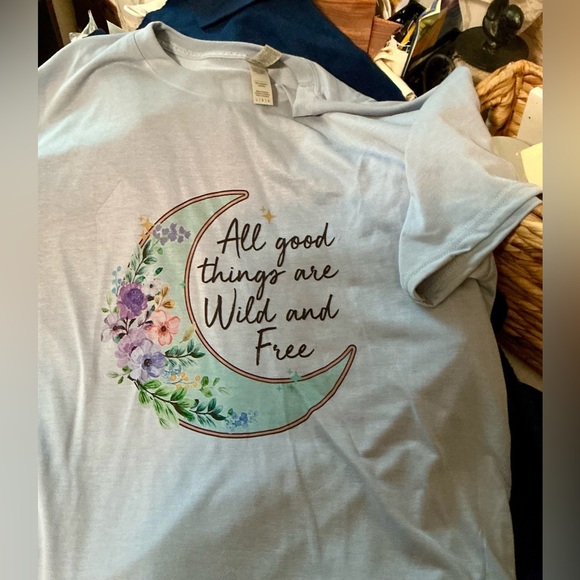 Other - Hand Pressed!  BN Adult L Sublimation T-shirt